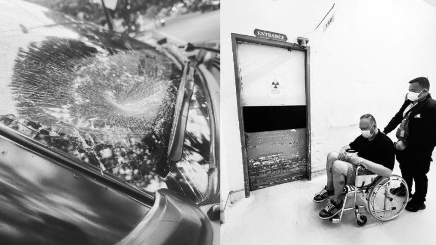 Adolf Alix Jr  Car accident