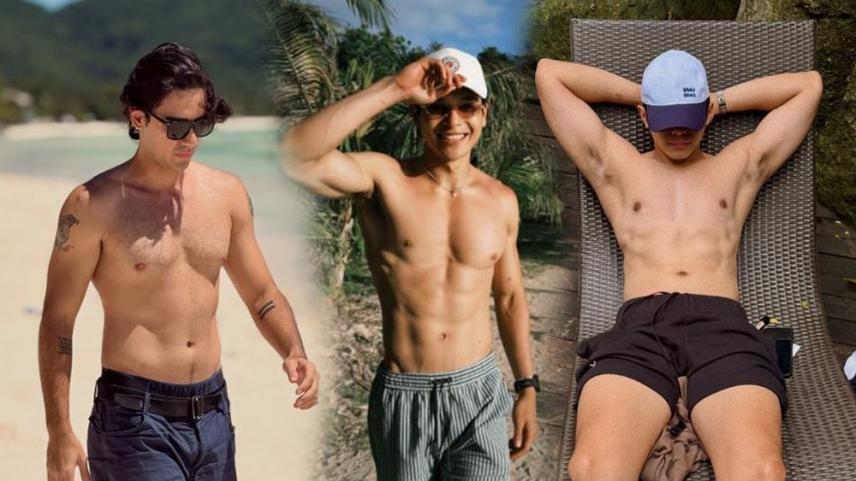 Celebrity hunks and the summer season