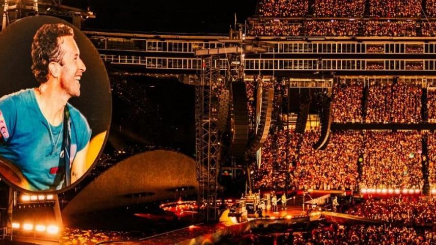 Coldplay concert
