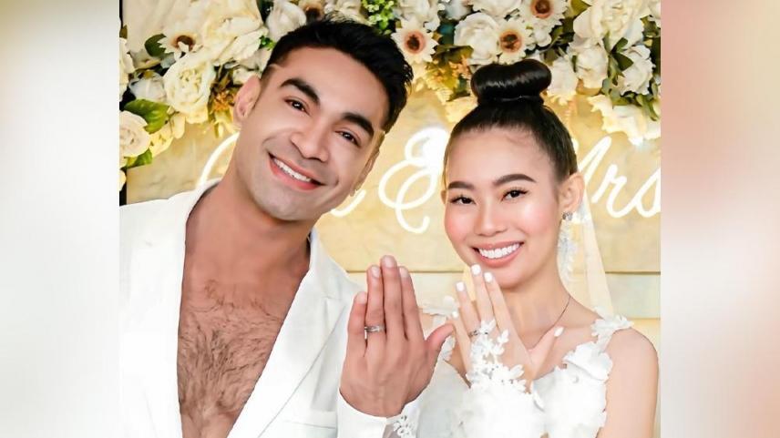 Carlos Agassi and Sarina Yamamoto wedding
