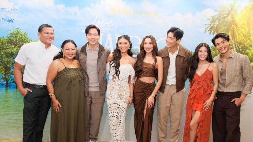 Love, Siargao cast