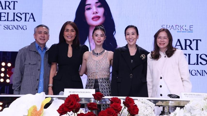 Heart Evangelista renews contract with Sparkle
