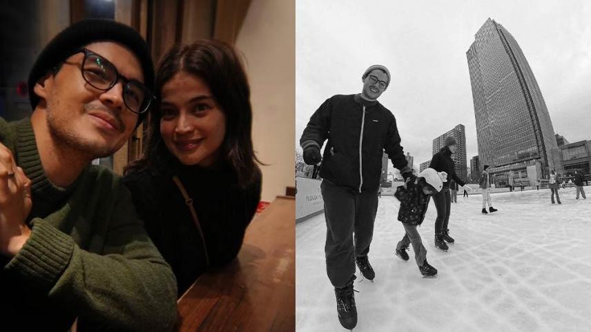 Anne Curtis, Erwan Heussaff, Dahlia Amelie Heussaff