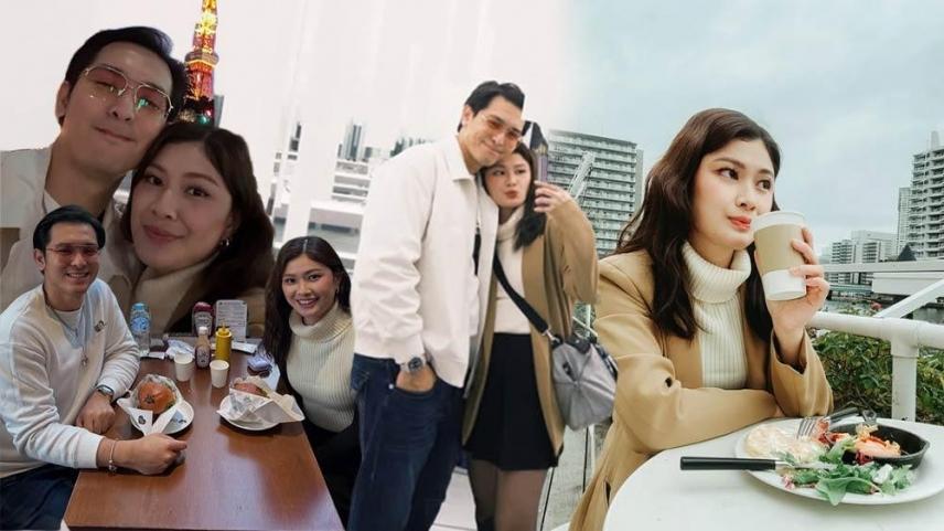 Thea Tolentino and Martin San Miguel