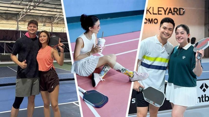 Kapuso stars in their pickleball era