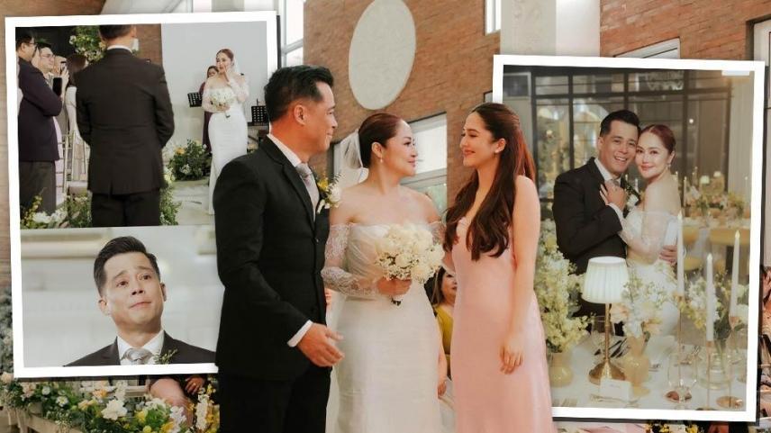 dingdong avanzado and jessa zaragoza wedding