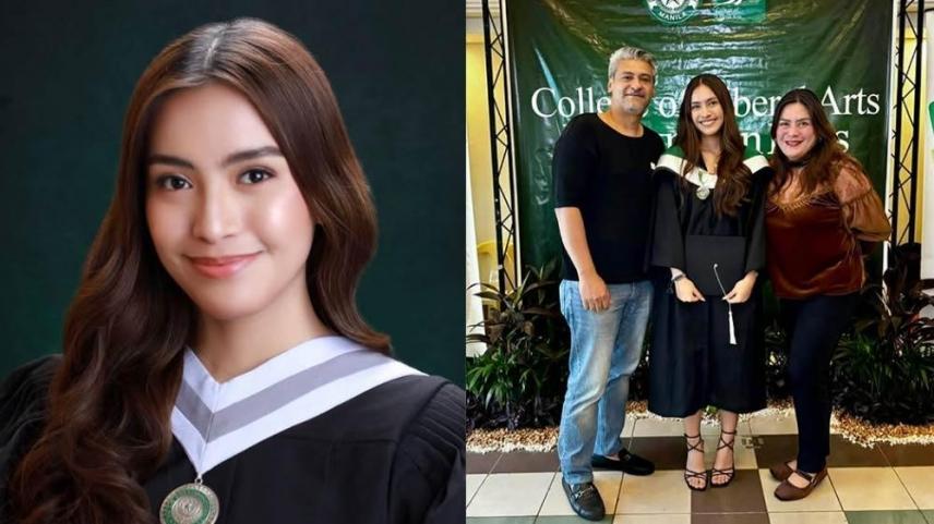 Ashley Diaz, college graduation    