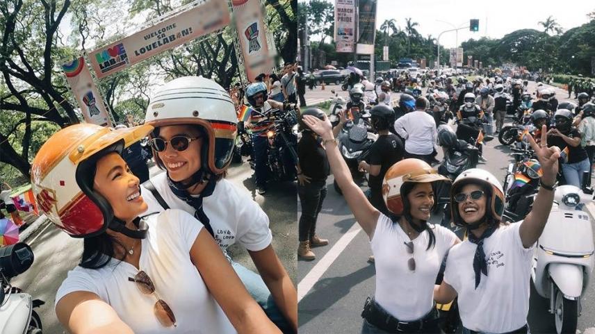 Katrice Kierulf and Chezka Carandang