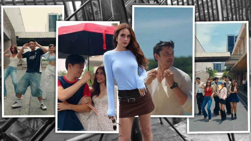 Max Collins and her celebrity friends' reels