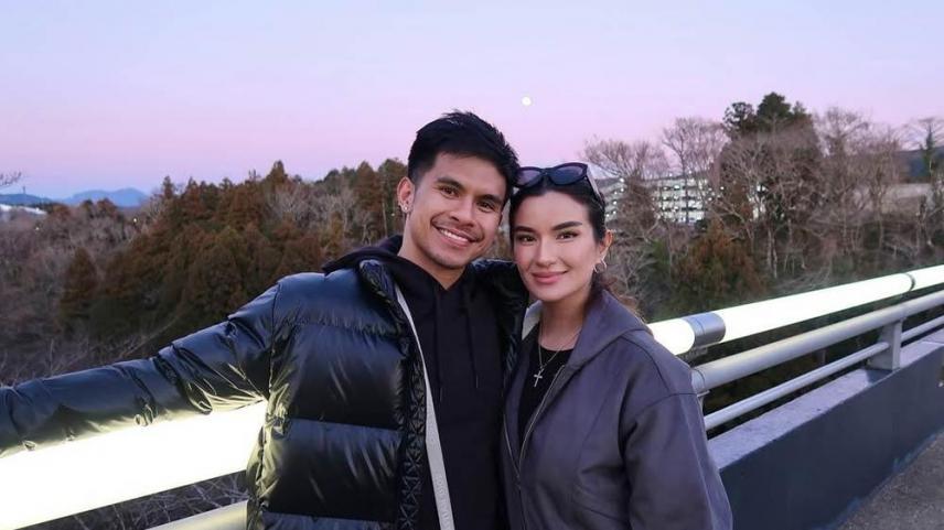 Kiefer Ravena, Diana Mackey