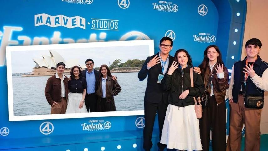 Carmina Villarroel, Zoren Legaspi, Cassy Legaspi, Mavy Legaspi in Australia