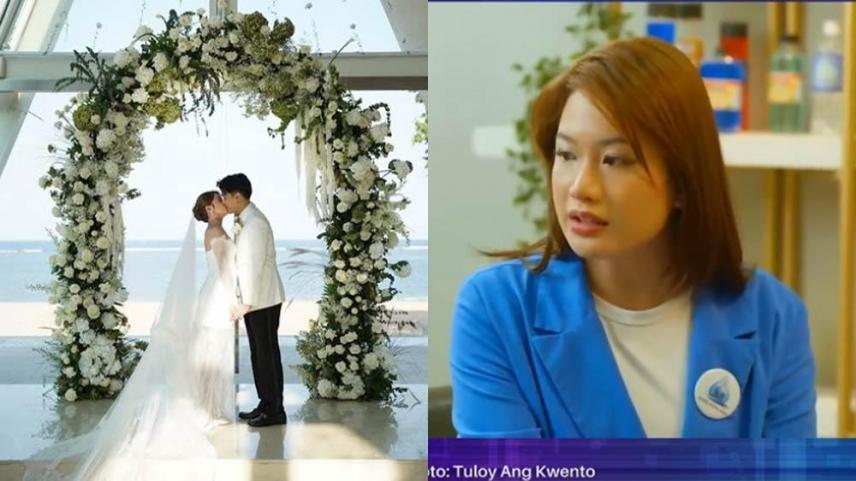 Sophia Senoron and Abed Yusop