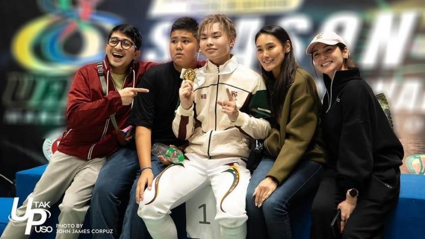 Dennis Trillo, Jennylyn Mercado, and Carlene Aguilar show full support for Calix Andreas Ho