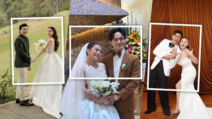 Mikoy Morales and Isa Garcia, Jenzel Angeles and TJ Pasco, Jerald Napoles and Kim Molina 