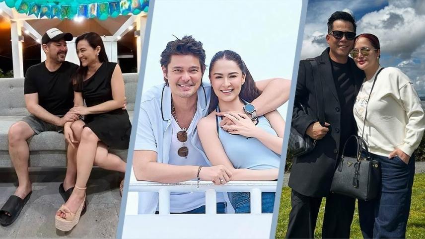 Dingdong Dantes and Marian Rivera, Gladys Reyes and Christopher Roxas, Dingdong Avanzado and Jessa Zaragoza