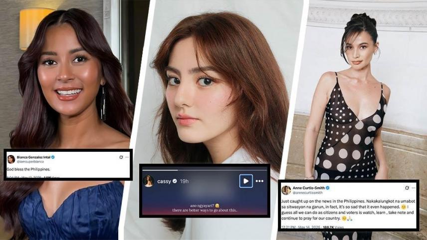 Celebs react to latest political events