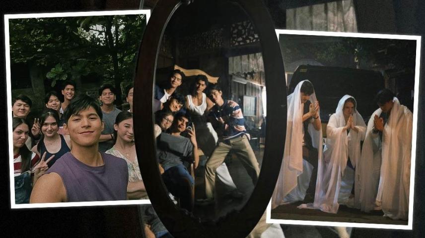 'Huwag Kang Titingin' behind-the-scenes