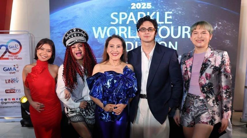 Sparkle World Tour 2025 media conference