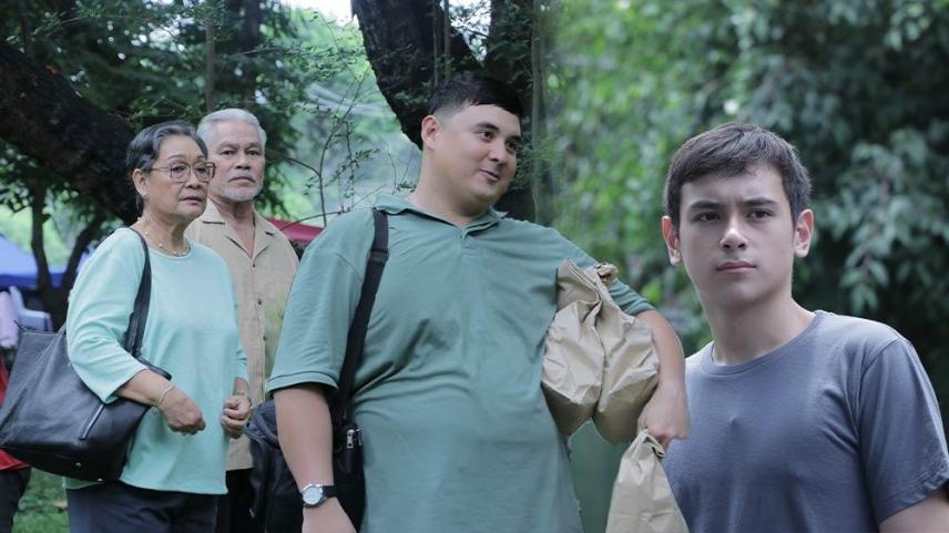 Ganito Tayo Kapuso Para Sa Pamilya behind the scenes