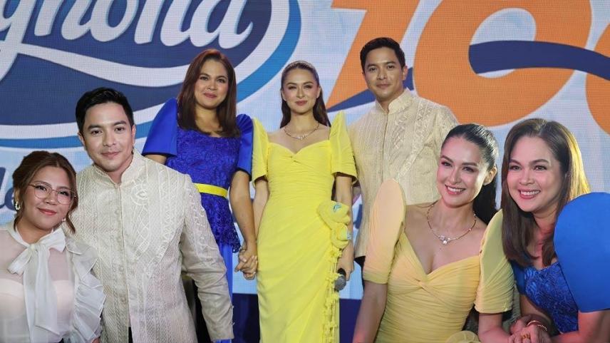 judy ann santos marian rivera alden richards in magnolia event