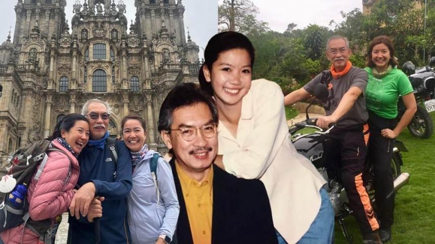 Kara David and Professor Randy David