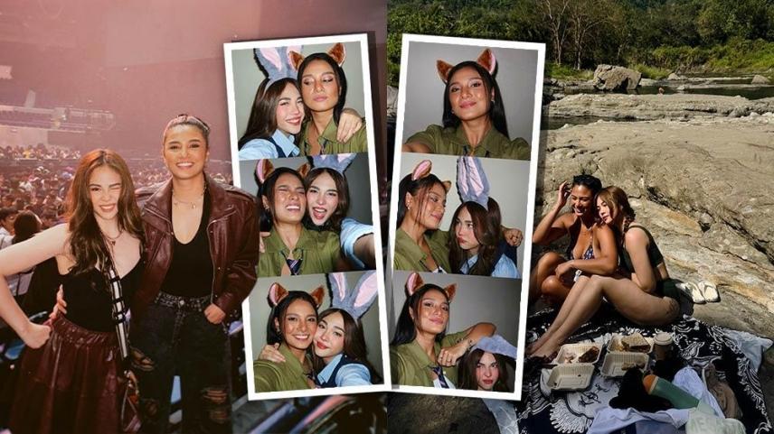 klea pineda and janella salvador sweet photos