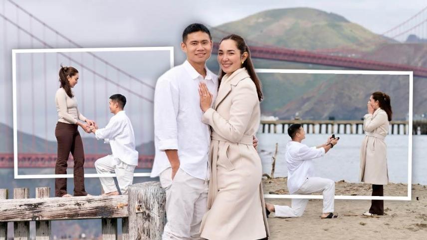 miss international titlist bea santiago is now engaged to kurt cheng