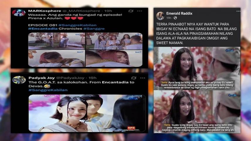 Fan reactions on Sang'gre reunions