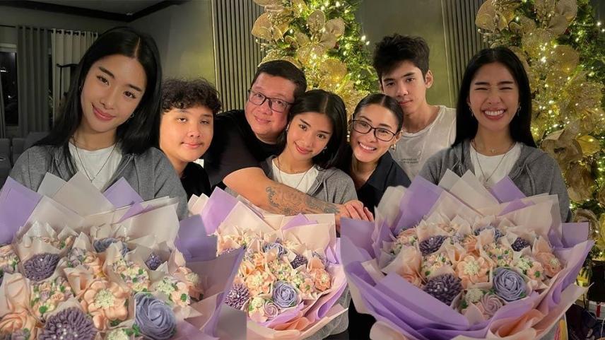 Sophia Laforteza and family