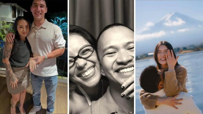 Celebrities who got engaged in 2025