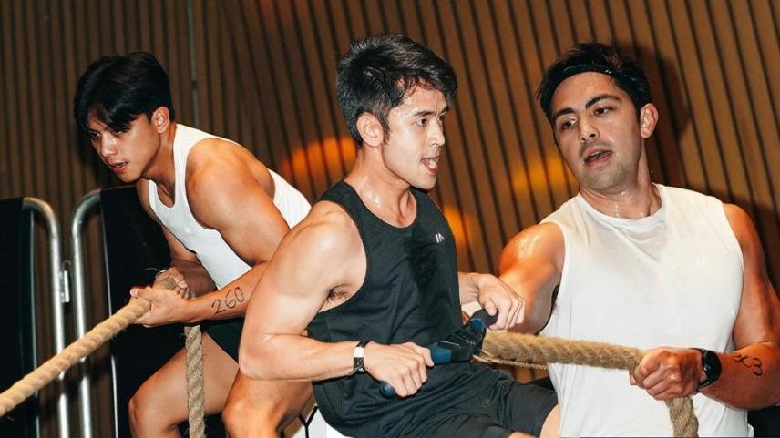 Hybrid fitness games