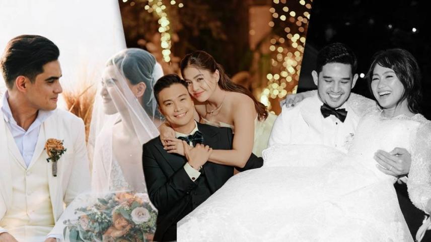 Anjo Pertierra and Eunice Jorge, Juancho Triviño and Joyce Pring, Shaira Diaz and EA Guzman, Jenzel Angeles and TJ Pasco