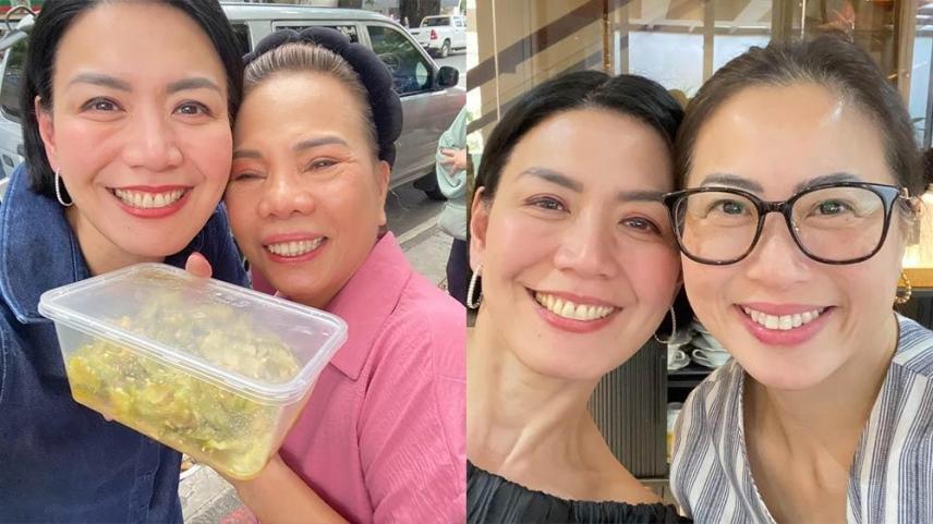 Rhea Santos with Lyn Ching and Susan Enriquez