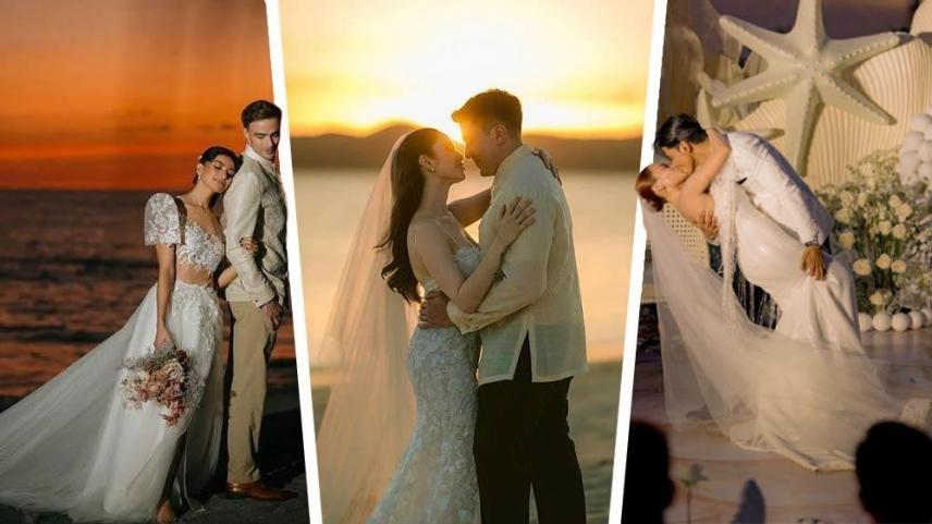 beach weddings of celebrities
