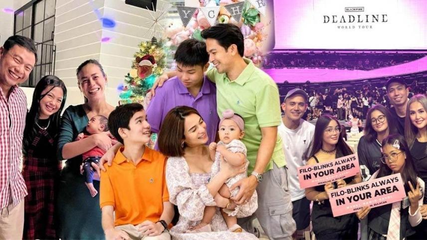 Celebrity blended families