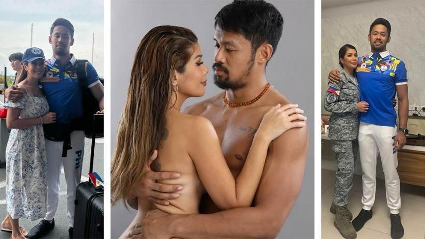 Geneva Cruz and Dean Roxas