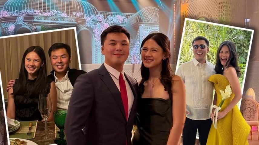 Timothy Laude and Olivia Banzon