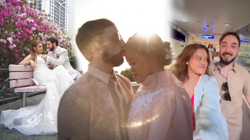 divine aucina and foreigner boyfriend javi oriente