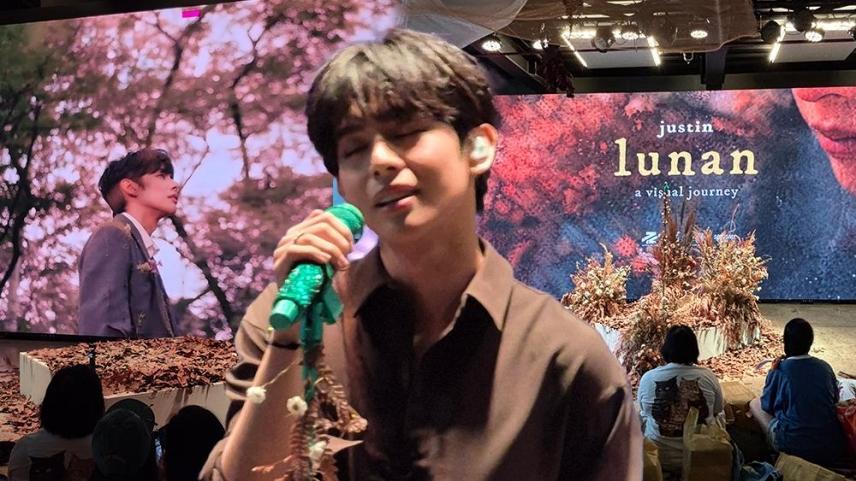 SB19 Justin Lunan art and music showcase and 'Dahon' music video