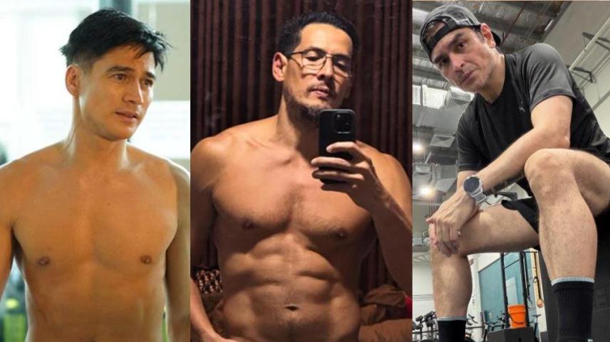 Celebrity dads and their gym photos