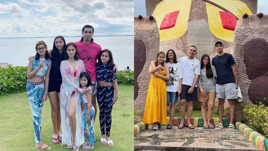 lian paz and john cabahug with children