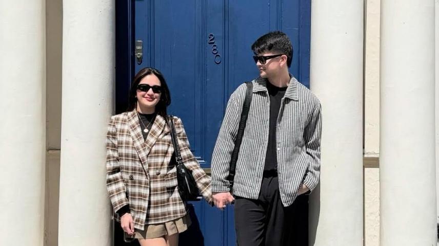 Julie Anne San Jose and Rayver Cruz in London