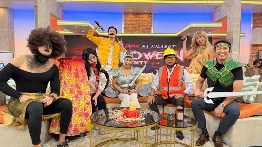 halloween costumes on Unang Hirit