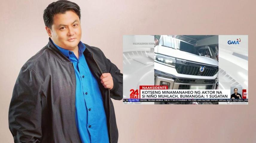 Nino Muhlach vehicular accident