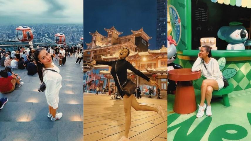 Sanya Lopez in China