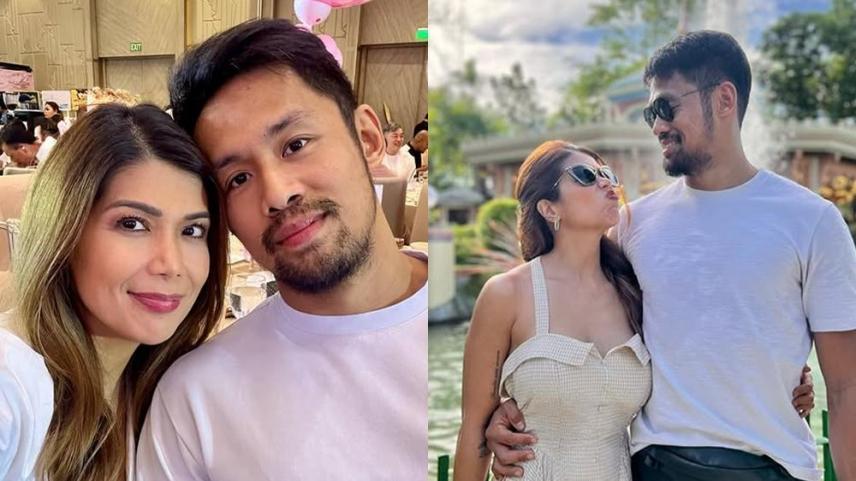 Geneva Cruz and Dean Roxas