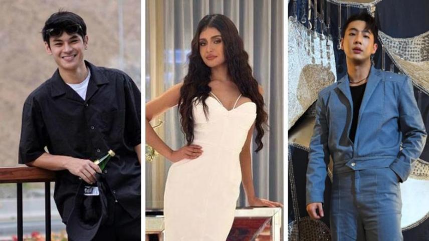 Dustin Yu, Rabiya Mateo, Kim Ji Soo