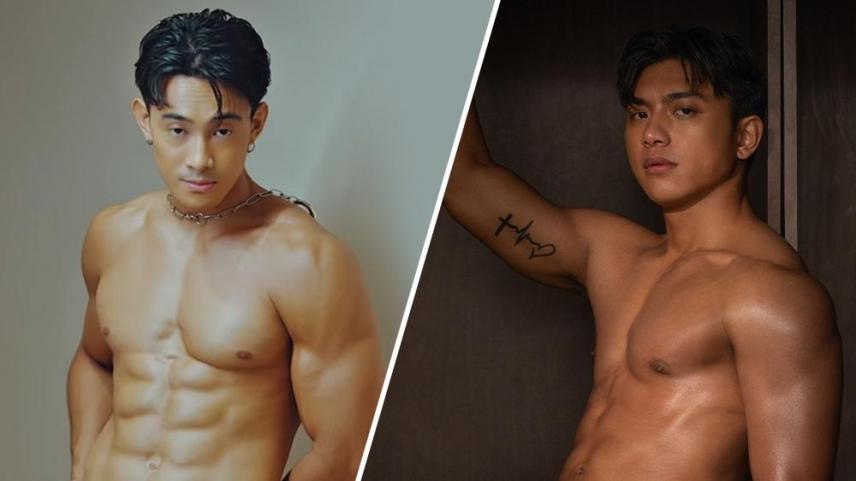 Male stars in their underwear