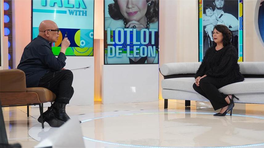 Lotlot de Leon on Fast Talk with Boy Abunda