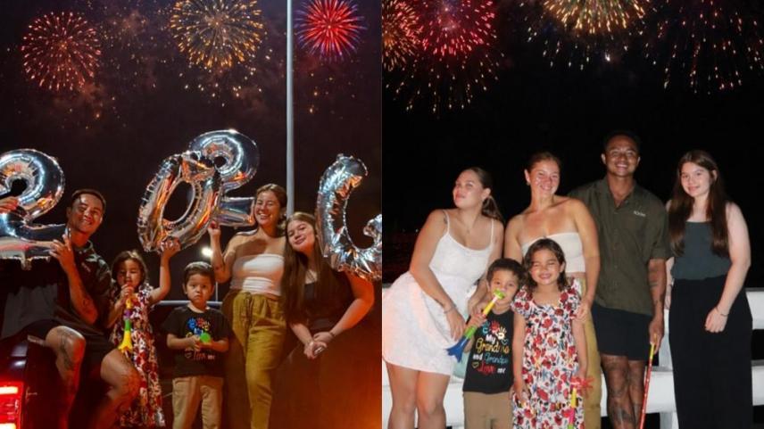 Andi Eigenmann and Family New Years Eve